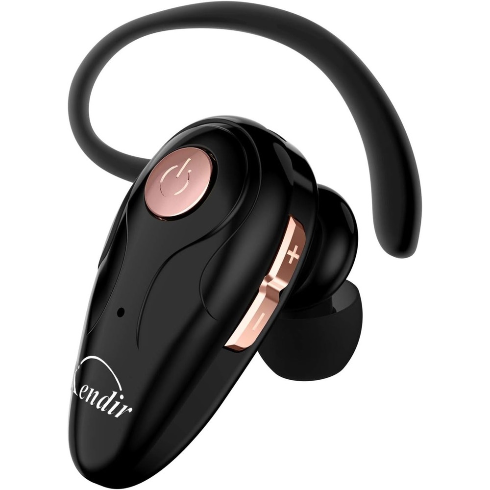 Kendir Wireless Headset K1 Bluetooth V5.0 Ultralight Cell Phone Earpiece w/ Mic